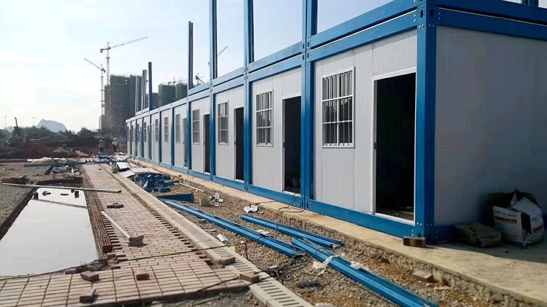 南寧武鳴里建項目工地住人集裝箱房