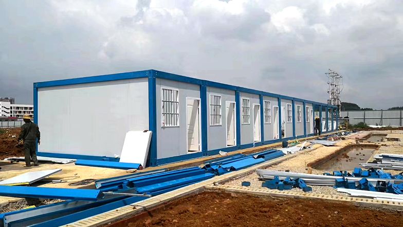 南寧武鳴里建項目工地住人集裝箱房