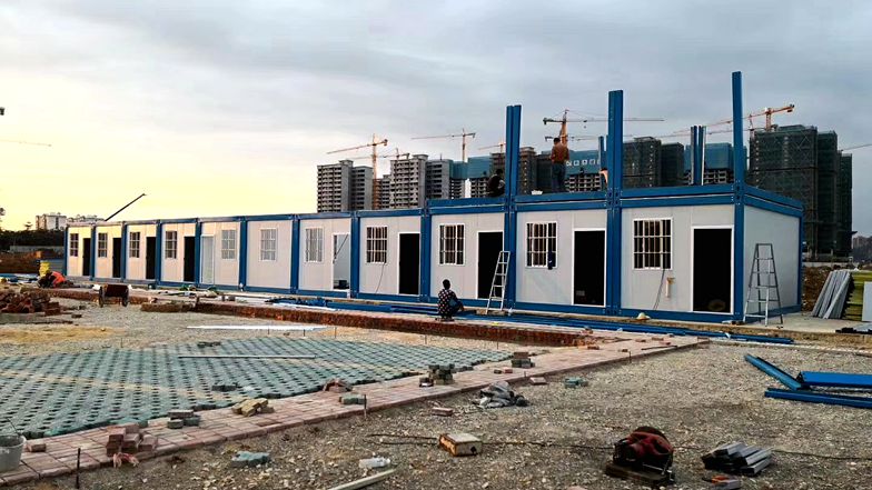 南寧武鳴里建項目工地住人集裝箱房