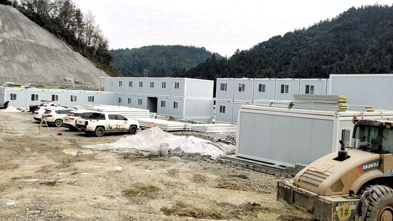河池鳳山福建路橋項目打包箱房
