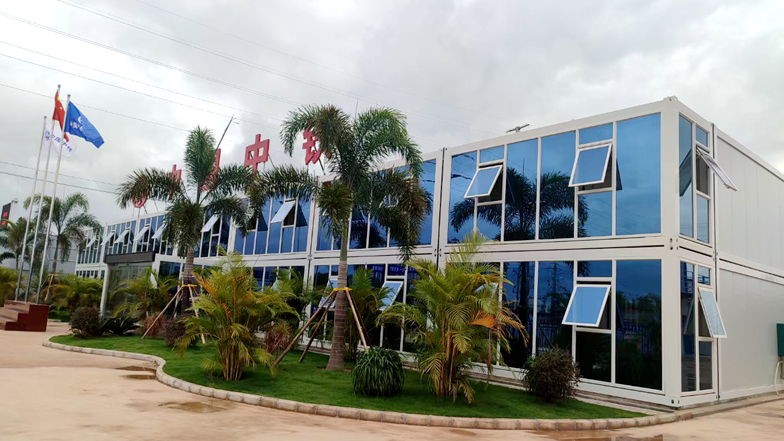 中國鐵建邕寧項目打包箱房活動板房